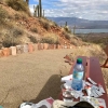 Painting in Tonto National Park AZ