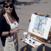 Plein Air Painting in ARTISHOW, Victoria, BC. Summertime of 2010